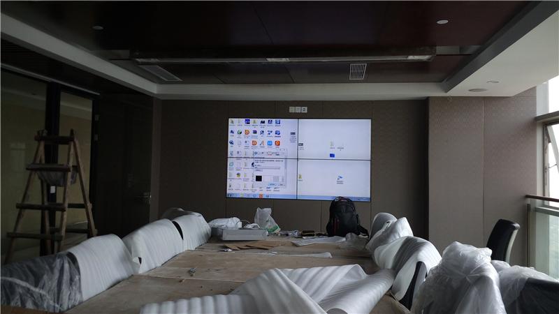 會議拼接屏安裝