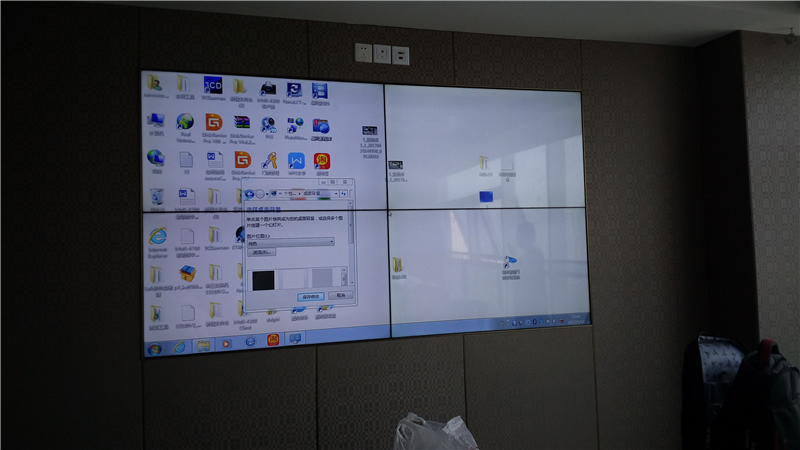 會議拼接屏安裝