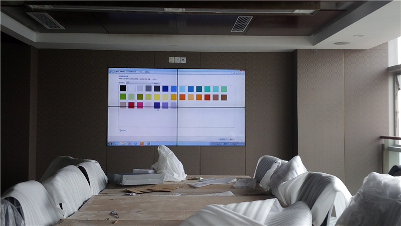 會議拼接屏安裝