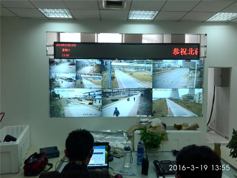 天津北疆電廠監控屏