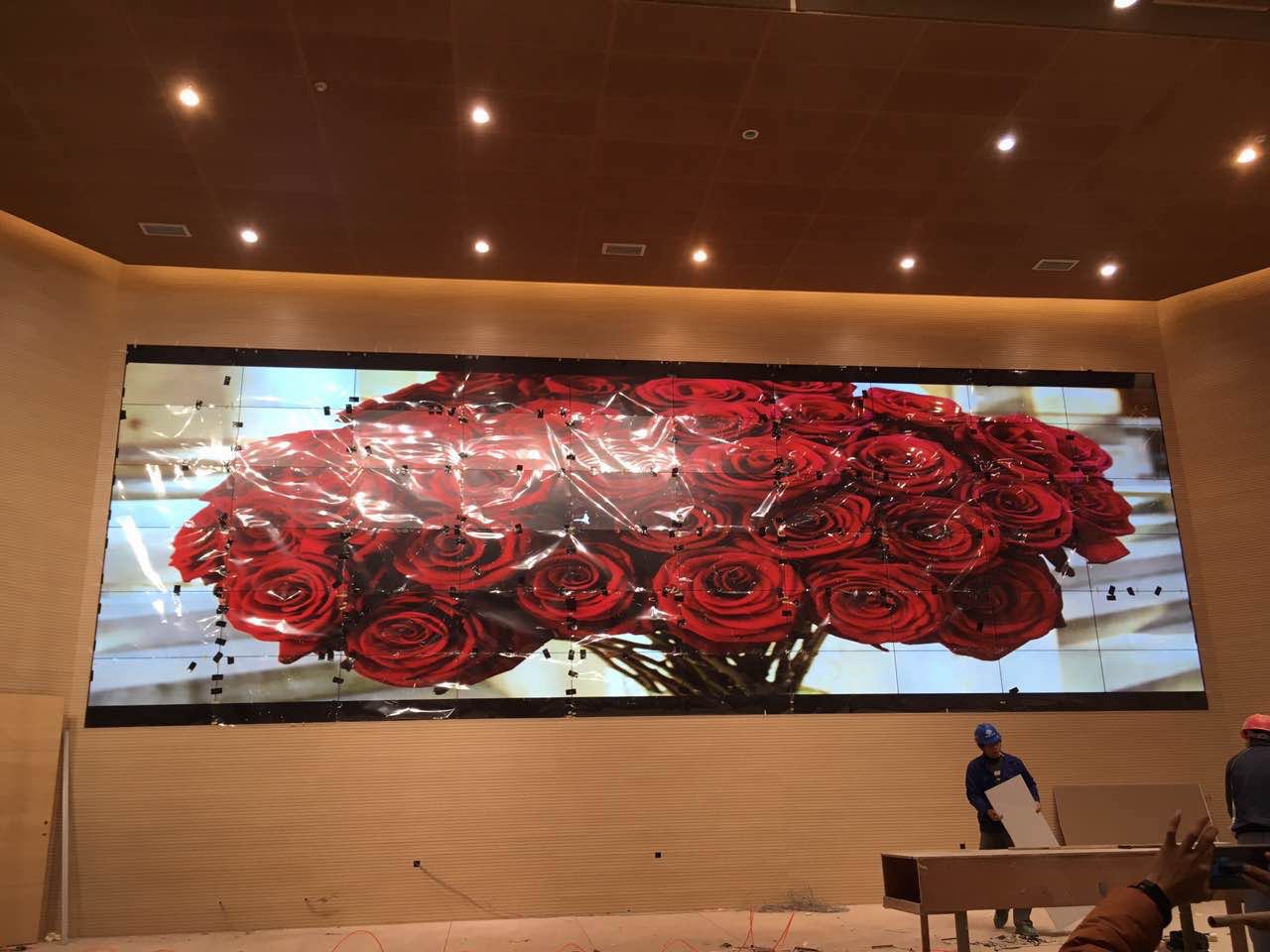 顯示屏安裝現場