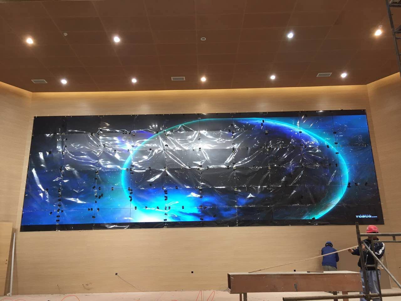 顯示屏安裝現場