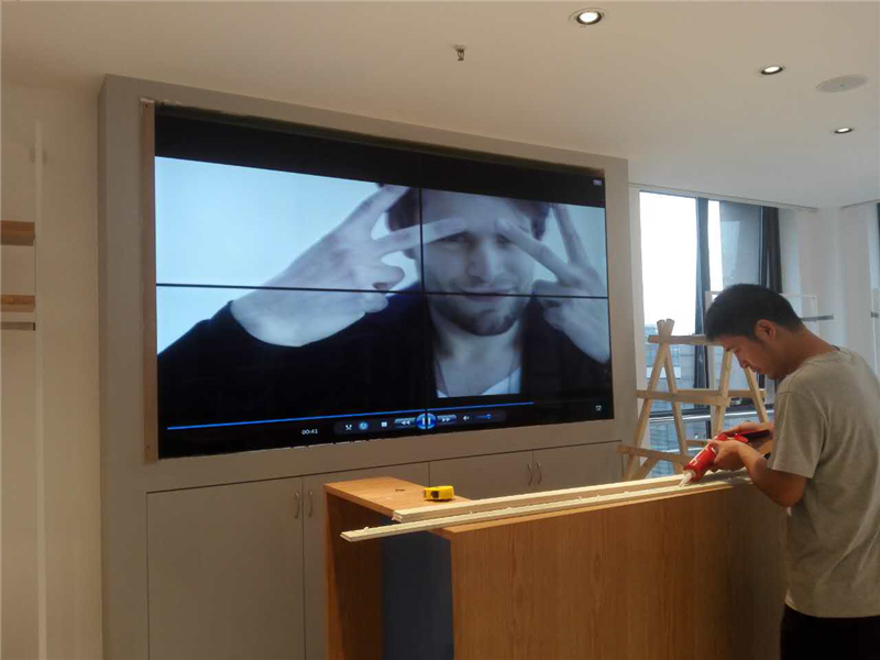 上海利郎公司前臺顯示屏